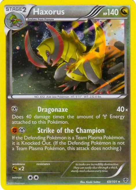 Haxorus (Cosmos Holo) #69 – Blister Exclusives