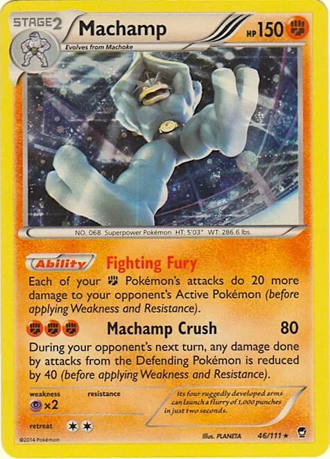 Machamp (Cosmos Holo) #46 – Blister Exclusives