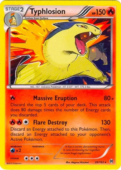 Typhlosion (Cosmos Holo) #20 – Blister Exclusives