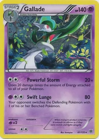 Gallade (Cosmos Holo) #61 – Blister Exclusives