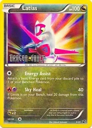 Latias (Dragon Vault) #9 – Blister Exclusives