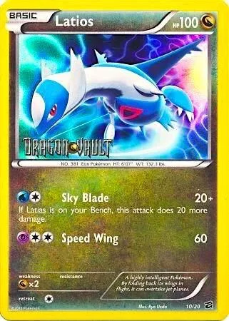 Latios (Dragon Vault) #10 – Blister Exclusives