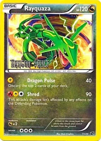 Rayquaza (Dragon Vault) #11 – Blister Exclusives