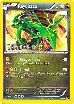 Rayquaza (Dragon Vault) #11 – Blister Exclusives