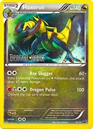 Haxorus (Dragon Vault) #16 – Blister Exclusives