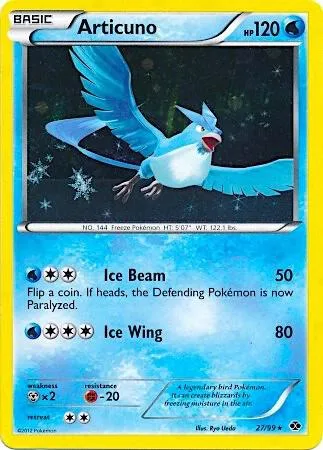 Articuno (Next Destinies) #27 – Blister Exclusives