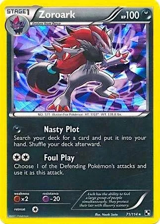 Zoroark (Cracked Ice Holo) #71 – Blister Exclusives