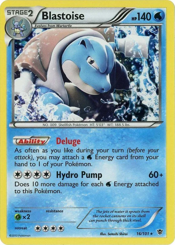 Blastoise (Cosmos Holo) #16 – Blister Exclusives