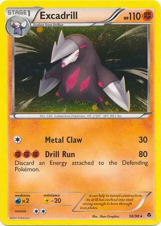 Excadrill (Cosmos Holo) #56 – Blister Exclusives