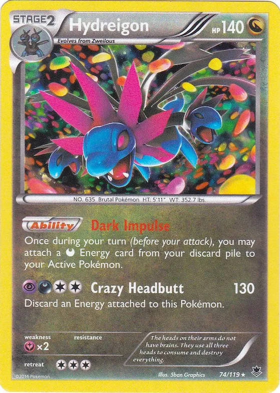 Hydreigon (Cosmos Holo) #74 – Blister Exclusives