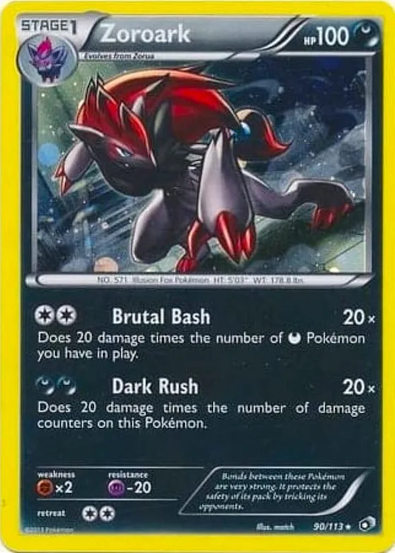Zoroark (Cosmos Holo) #90 – Blister Exclusives