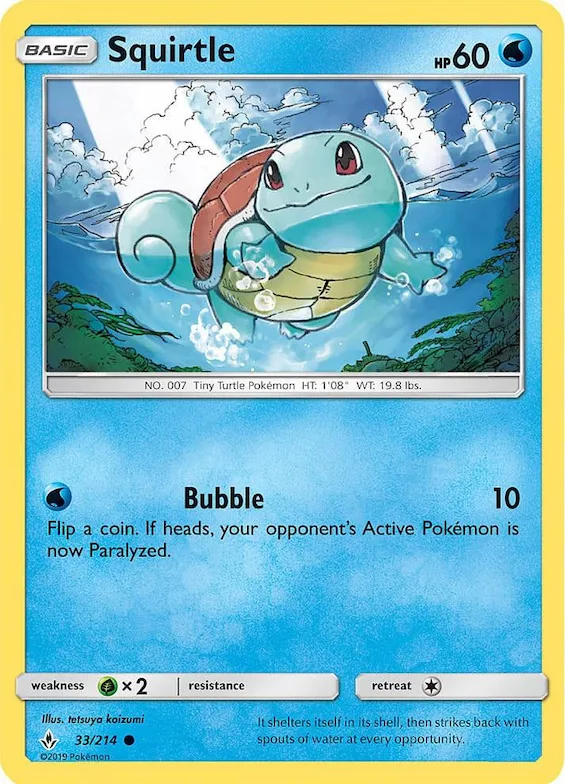 Squirtle (Premium Collection Promo) #33 – Blister Exclusives