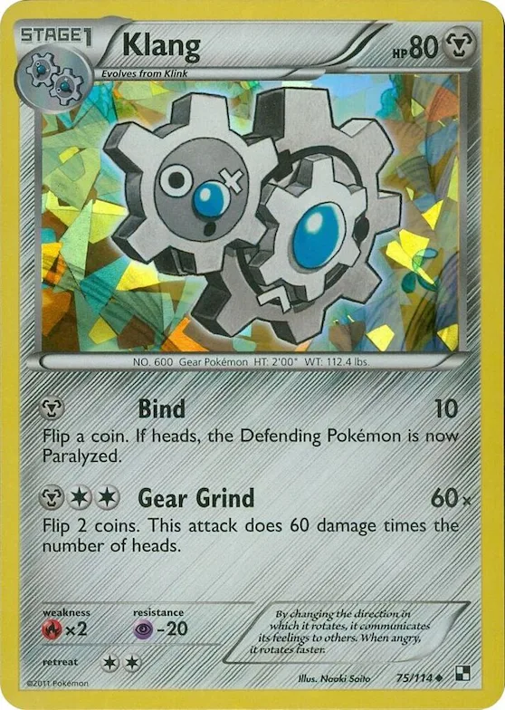 Klang (Cracked Ice Holo) #75 – Blister Exclusives