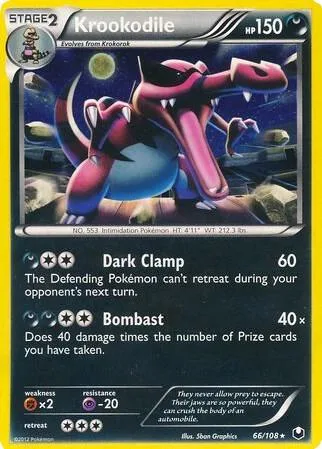 Krookodile (Cosmos Holo) #66 – Blister Exclusives