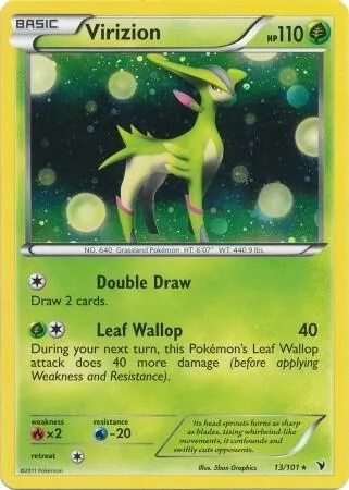Virizion (Cosmos Holo) #13 – Blister Exclusives