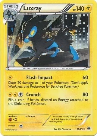 Luxray (Cosmos Holo) #46 – Blister Exclusives