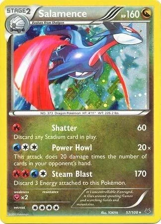 Salamence (Cosmos Holo) #57 – Blister Exclusives
