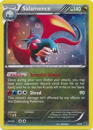 Salamence (Cosmos Holo) #8 – Blister Exclusives
