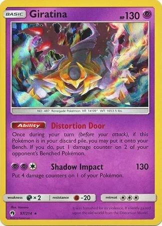 Giratina (Cosmos Holo) #97 – Blister Exclusives