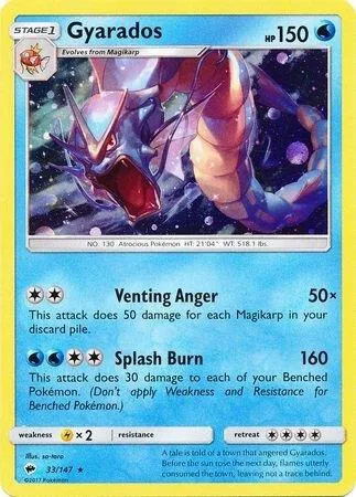 Gyarados (Cosmos Holo) #33 – Blister Exclusives
