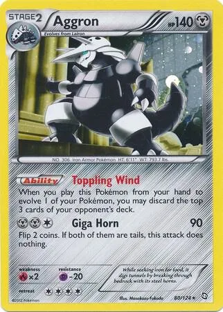 Aggron (Cosmos Holo) #80 – Blister Exclusives