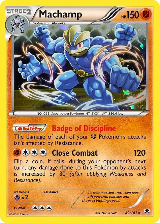 Machamp (Cosmos Holo) #49 – Blister Exclusives