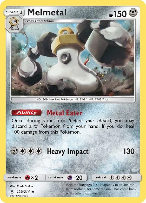 Melmetal (Cosmos Holo) #129 – Blister Exclusives