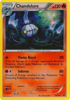 Chandelure (Cracked Ice Holo) #20 – Blister Exclusives
