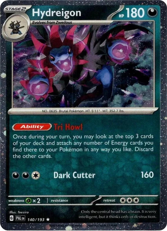 Hydreigon (Cosmos Holo) #140 – Blister Exclusives