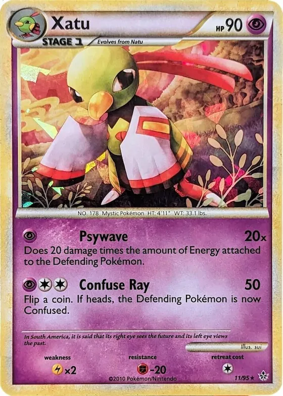 Xatu (Cracked Ice Holo) #11 – Blister Exclusives
