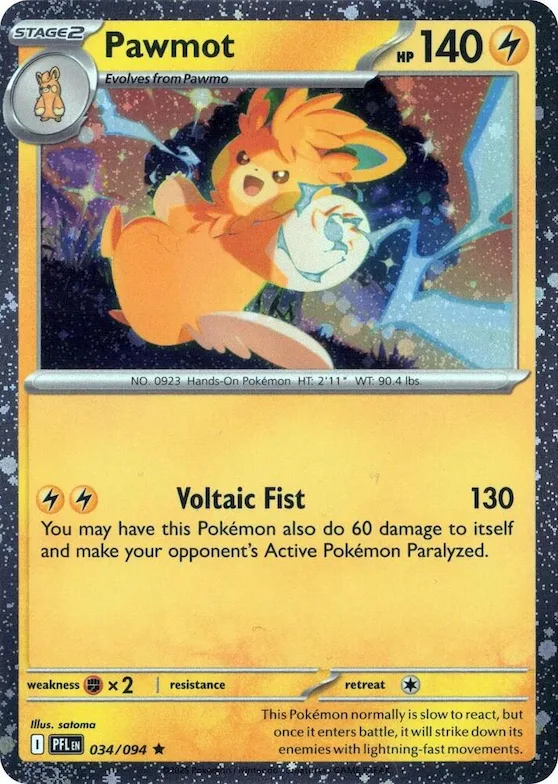 Pawmot (Cosmos Holo) #34 – Blister Exclusives