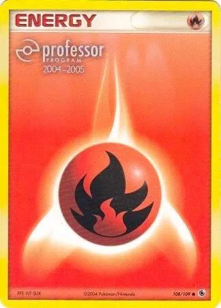 Fire Energy (2004-2005) #108 – Professor Program Promos