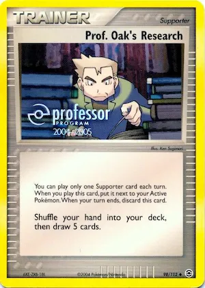 Prof. Oak's Research (2004-2005) #98 – Professor Program Promos