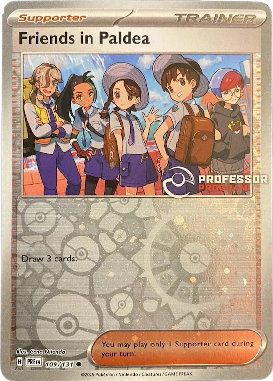 Friends in Paldea #109 – Professor Program Promos