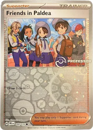 Friends in Paldea #109 – Professor Program Promos