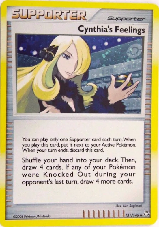 Cynthia's Feelings (Cosmos Holofoil) #131 – Miscellaneous Cards & Products