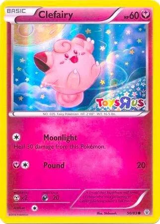 Clefairy (Toys R Us Promo) #50 – Miscellaneous Cards & Products