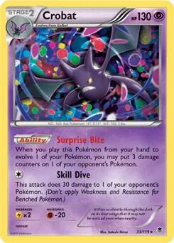 Crobat (Cosmos Holo) #33 – Miscellaneous Cards & Products