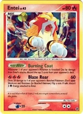Entei (Cracked Ice Holo) #4 – Miscellaneous Cards & Products