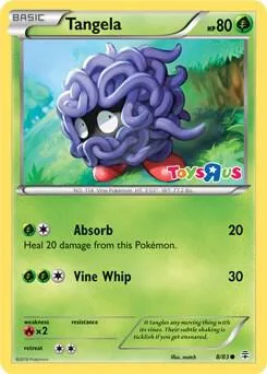 Tangela (Toys R Us Promo) #8 – Miscellaneous Cards & Products