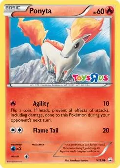 Ponyta (Toys R Us Promo) #14 – Miscellaneous Cards & Products