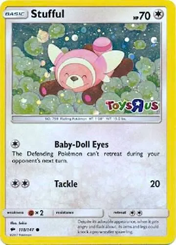 Stufful (Toys R Us) #110 – Miscellaneous Cards & Products