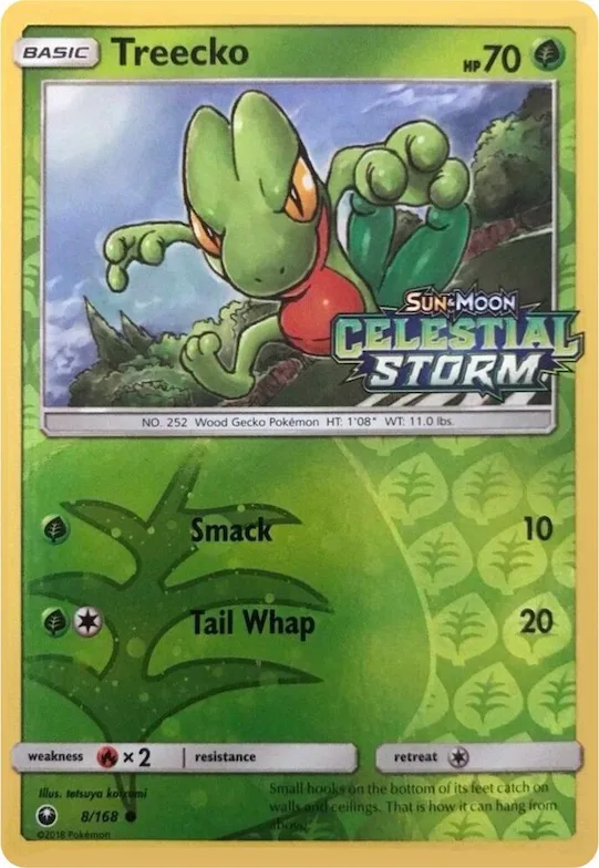 Treecko (Toys R Us) #8 – Miscellaneous Cards & Products