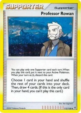 Professor Rowan (Cosmos Holo) #112 – Miscellaneous Cards & Products