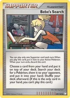 Bebe's Search (Cosmos Holofoil) #109 – Miscellaneous Cards & Products