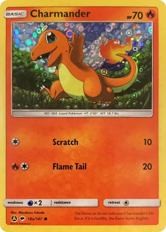 Charmander (General Mills Promo) #18a – Miscellaneous Cards & Products