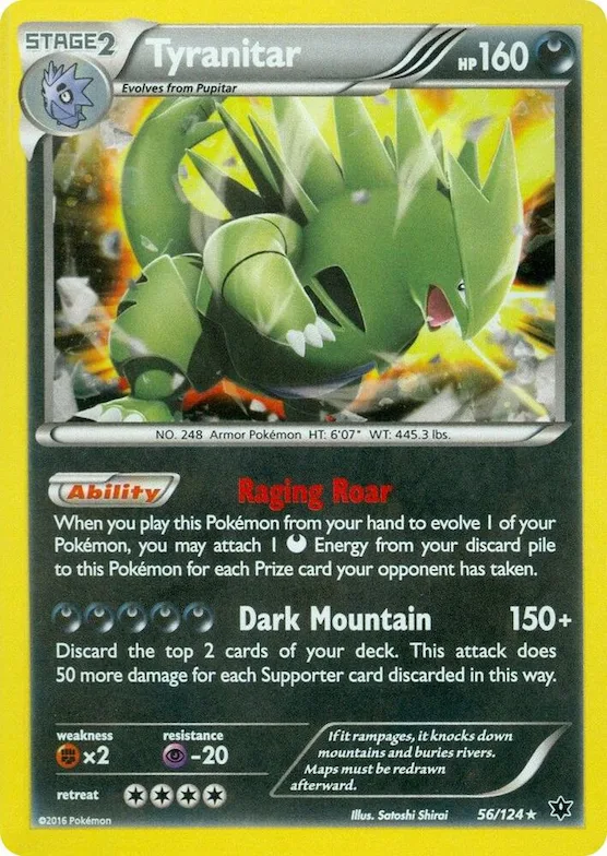 Tyranitar (Cosmos Holo) #56 – Miscellaneous Cards & Products
