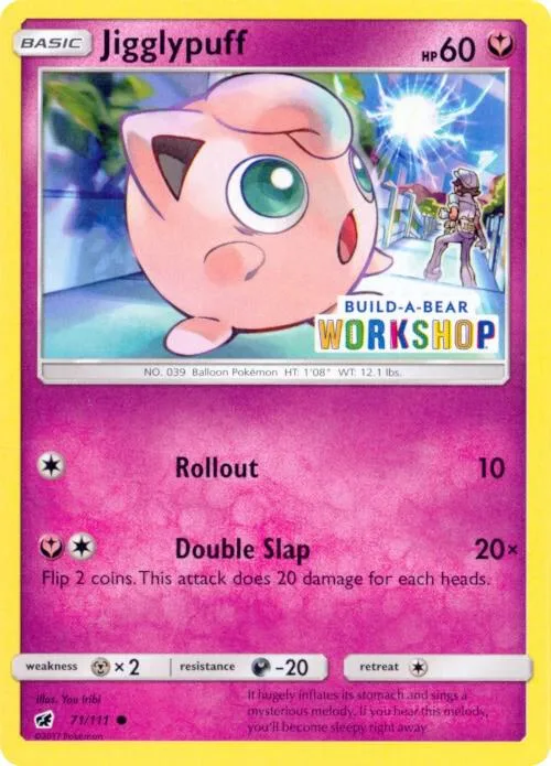 Jigglypuff (Build-A-Bear Workshop Exclusive) #71 – Miscellaneous Cards & Products