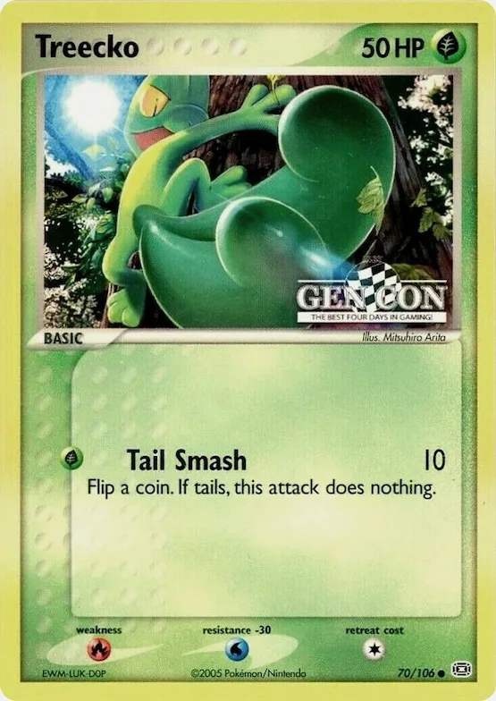 Treecko (GEN CON) #70 – Miscellaneous Cards & Products