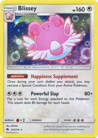 Blissey (Cosmos Holo) #153 – Miscellaneous Cards & Products